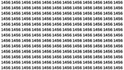Optical Illusion Challenge: Spot 1436 Hidden Among 1456 in 8 Seconds