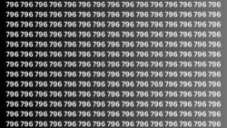 New Optical Illusion — Can You Find the Camouflaged 769 in Five Seconds?