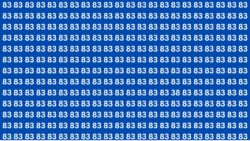 Optical Illusion Challenge: Can You Find the Upright 38 Within 5 Seconds?