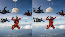 Visual Observation Challenge: Spot 3 Hidden Differences in the Skydiver Image in 8 Seconds